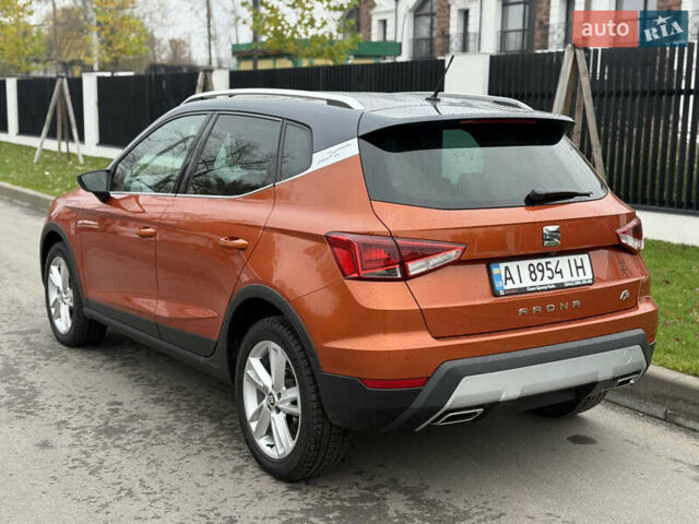 Оранжевый Сеат Arona, объемом двигателя 1 л и пробегом 43 тыс. км за 15999 $, фото 6 на Automoto.ua