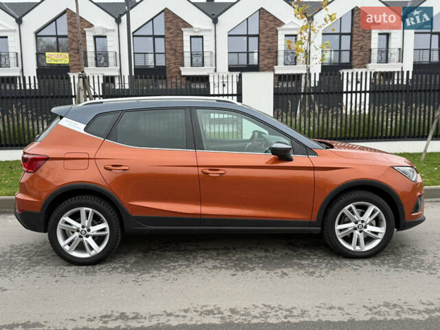 Оранжевый Сеат Arona, объемом двигателя 1 л и пробегом 43 тыс. км за 15999 $, фото 10 на Automoto.ua