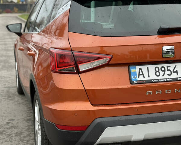 Оранжевый Сеат Arona, объемом двигателя 1 л и пробегом 43 тыс. км за 15999 $, фото 8 на Automoto.ua