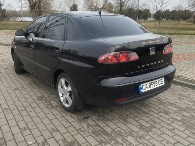 Черный Сеат Кордоба, объемом двигателя 2 л и пробегом 215 тыс. км за 4000 $, фото 3 на Automoto.ua