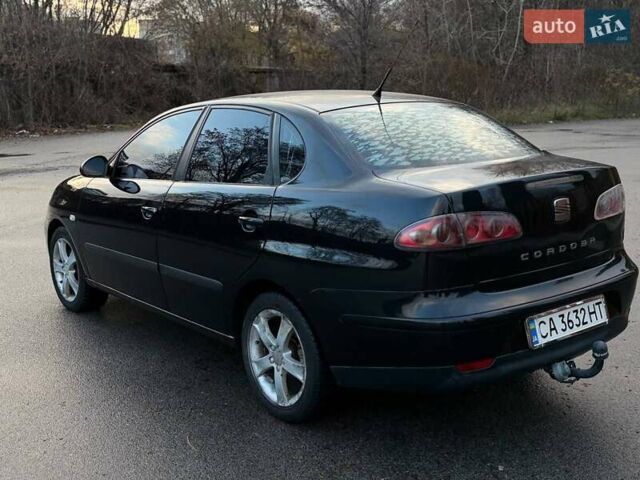 Черный Сеат Кордоба, объемом двигателя 1.98 л и пробегом 250 тыс. км за 3350 $, фото 6 на Automoto.ua
