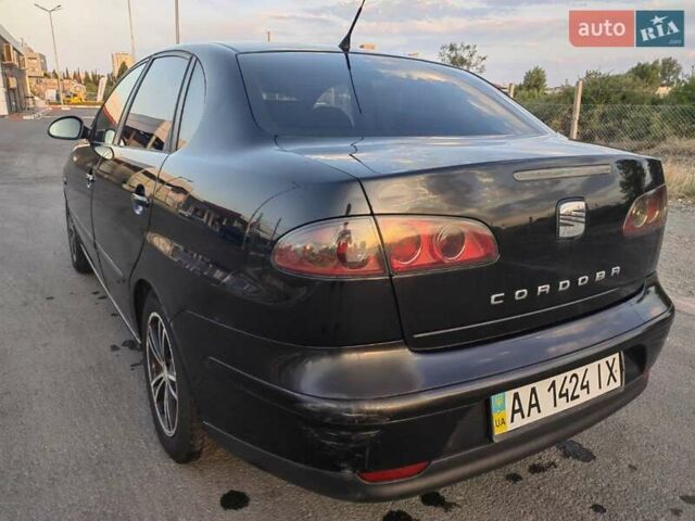 Черный Сеат Кордоба, объемом двигателя 1.98 л и пробегом 245 тыс. км за 4050 $, фото 8 на Automoto.ua