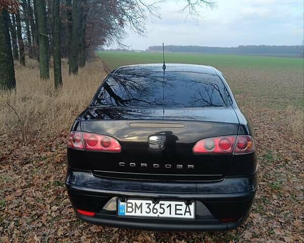 Черный Сеат Кордоба, объемом двигателя 1.98 л и пробегом 273 тыс. км за 4709 $, фото 6 на Automoto.ua