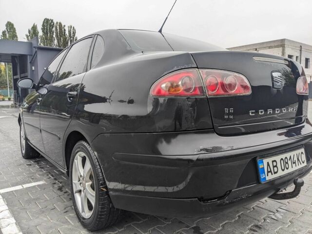 Черный Сеат Кордоба, объемом двигателя 2 л и пробегом 220 тыс. км за 3500 $, фото 7 на Automoto.ua