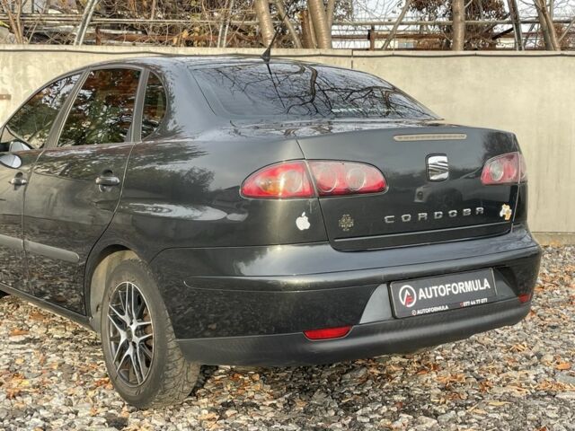 Черный Сеат Кордоба, объемом двигателя 2 л и пробегом 268 тыс. км за 3690 $, фото 6 на Automoto.ua
