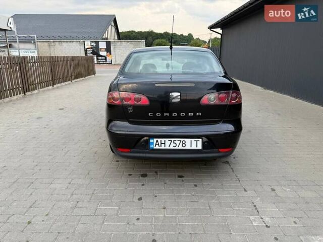 Черный Сеат Кордоба, объемом двигателя 1.98 л и пробегом 220 тыс. км за 3300 $, фото 2 на Automoto.ua