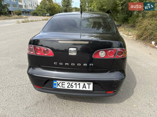 Сеат Кордоба 2008 в Днепре (Днепропетровске) на Automoto.ua Черный Сеат Кордоба, объемом двигателя 2 л и пробегом 228 тыс. км за 4200 $, фото 4 на Automoto.ua