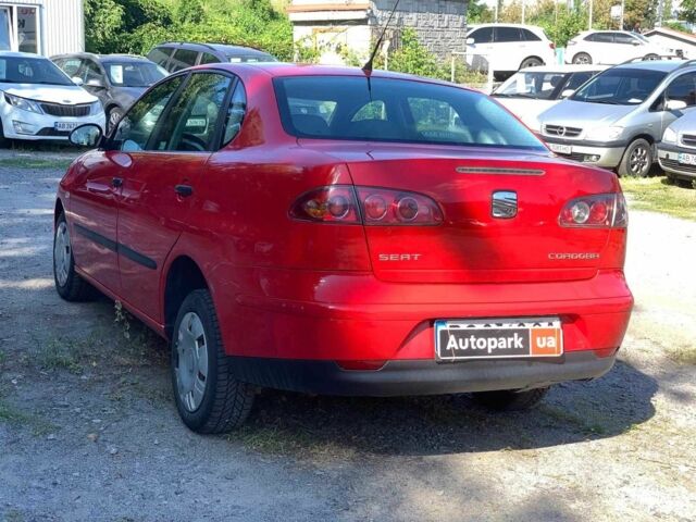 Червоний Сеат Cordoba, об'ємом двигуна 1.4 л та пробігом 166 тис. км за 4830 $, фото 6 на Automoto.ua