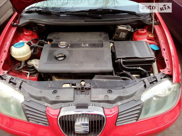 Красный Сеат Кордоба, объемом двигателя 1.4 л и пробегом 217 тыс. км за 3300 $, фото 8 на Automoto.ua
