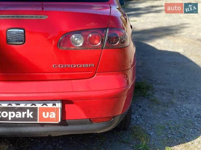Червоний Сеат Cordoba, об'ємом двигуна 1.4 л та пробігом 166 тис. км за 4830 $, фото 11 на Automoto.ua