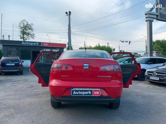 Червоний Сеат Cordoba, об'ємом двигуна 1.4 л та пробігом 166 тис. км за 5690 $, фото 10 на Automoto.ua