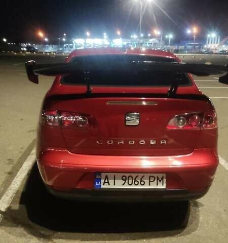 Красный Сеат Кордоба, объемом двигателя 1.98 л и пробегом 238 тыс. км за 4500 $, фото 6 на Automoto.ua