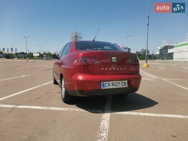 Красный Сеат Кордоба, объемом двигателя 1.98 л и пробегом 222 тыс. км за 4600 $, фото 4 на Automoto.ua