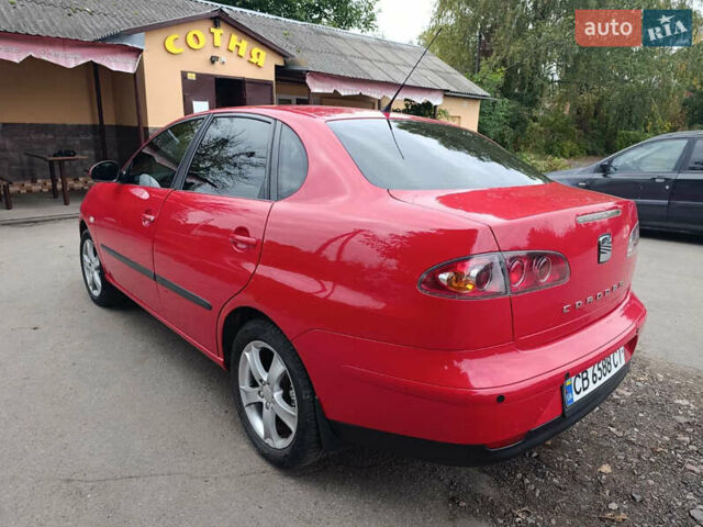 Красный Сеат Кордоба, объемом двигателя 1.98 л и пробегом 179 тыс. км за 4250 $, фото 6 на Automoto.ua