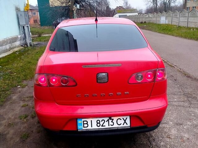 Красный Сеат Кордоба, объемом двигателя 1.4 л и пробегом 300 тыс. км за 2650 $, фото 3 на Automoto.ua