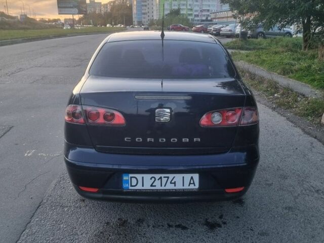 Сеат Кордоба 2008 в Львове на Automoto.ua Синий Сеат Кордоба, объемом двигателя 2 л и пробегом 200 тыс. км за 4200 $, фото 4 на Automoto.ua