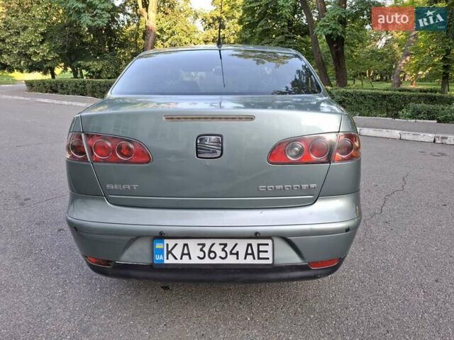 Зеленый Сеат Кордоба, объемом двигателя 1.4 л и пробегом 243 тыс. км за 4500 $, фото 9 на Automoto.ua