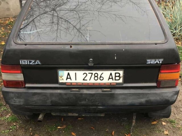 Чорний Сеат Ibiza, об'ємом двигуна 1.2 л та пробігом 200 тис. км за 600 $, фото 3 на Automoto.ua