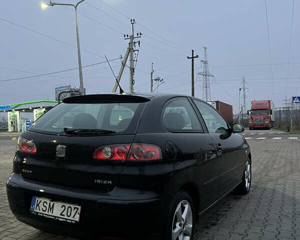 Черный Сеат Ибица, объемом двигателя 1.4 л и пробегом 190 тыс. км за 2400 $, фото 3 на Automoto.ua