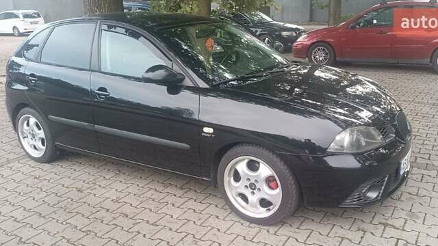 Черный Сеат Ибица, объемом двигателя 1.8 л и пробегом 229 тыс. км за 4000 $, фото 2 на Automoto.ua