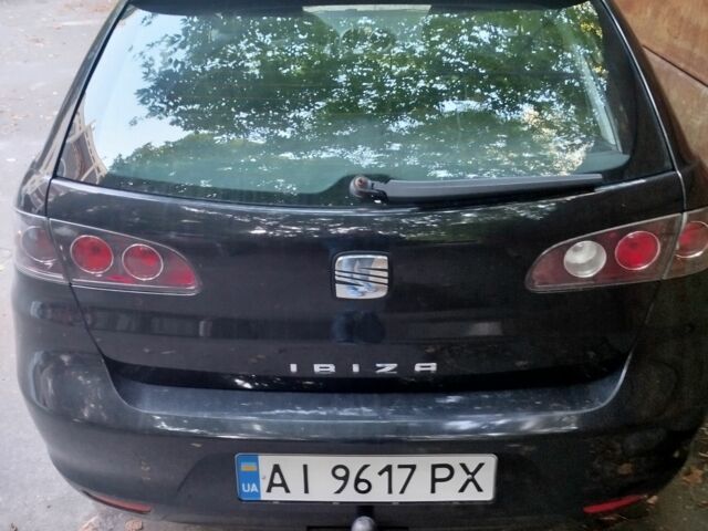 Черный Сеат Ибица, объемом двигателя 1.4 л и пробегом 230 тыс. км за 3500 $, фото 6 на Automoto.ua