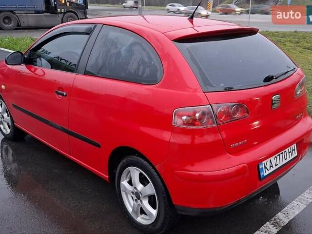 Красный Сеат Ибица, объемом двигателя 1.4 л и пробегом 244 тыс. км за 3300 $, фото 4 на Automoto.ua