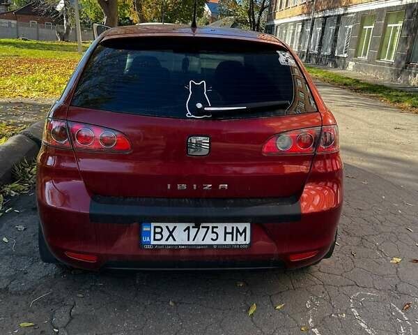 Красный Сеат Ибица, объемом двигателя 1.39 л и пробегом 193 тыс. км за 4450 $, фото 3 на Automoto.ua