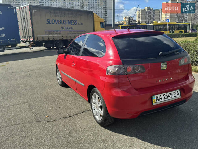 Красный Сеат Ибица, объемом двигателя 1.4 л и пробегом 181 тыс. км за 4450 $, фото 1 на Automoto.ua