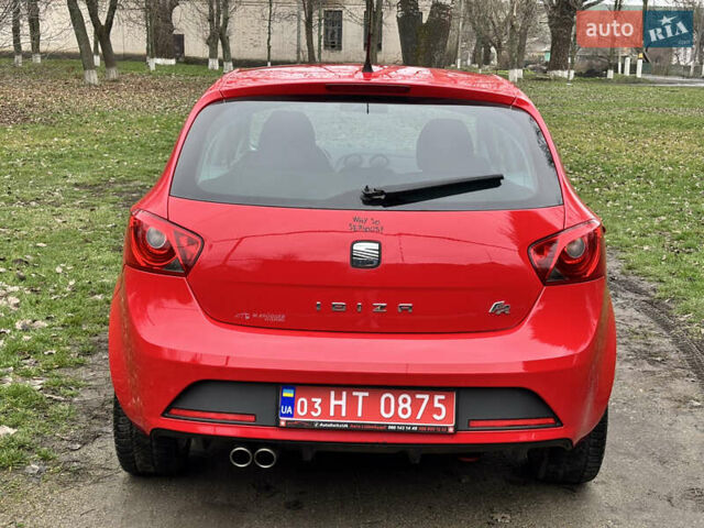 Красный Сеат Ибица, объемом двигателя 1.4 л и пробегом 219 тыс. км за 8500 $, фото 11 на Automoto.ua