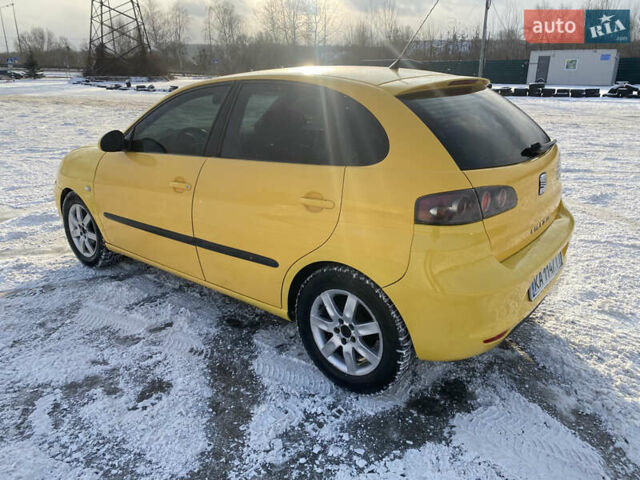Желтый Сеат Ибица, объемом двигателя 1.4 л и пробегом 199 тыс. км за 4000 $, фото 3 на Automoto.ua