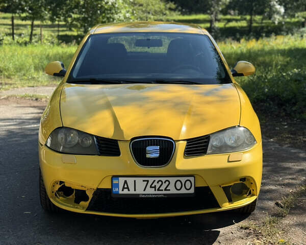 Жовтий Сеат Ibiza, об'ємом двигуна 1.4 л та пробігом 200 тис. км за 4200 $, фото 7 на Automoto.ua