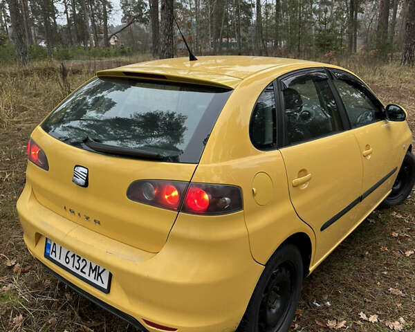 Желтый Сеат Ибица, объемом двигателя 1.4 л и пробегом 343 тыс. км за 3500 $, фото 4 на Automoto.ua