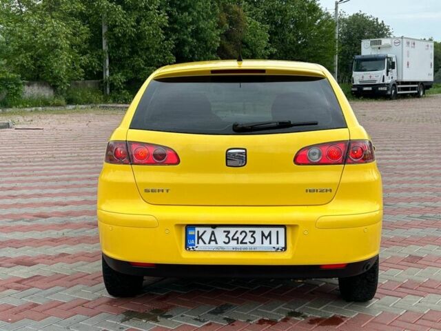 Жовтий Сеат Ibiza, об'ємом двигуна 1.4 л та пробігом 220 тис. км за 3950 $, фото 3 на Automoto.ua