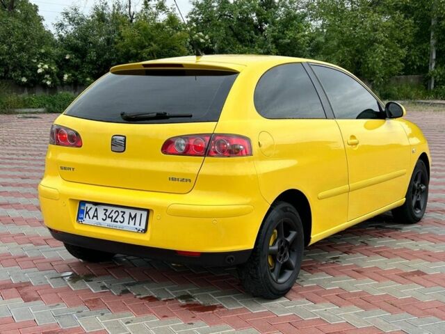 Жовтий Сеат Ibiza, об'ємом двигуна 1.4 л та пробігом 220 тис. км за 3950 $, фото 5 на Automoto.ua