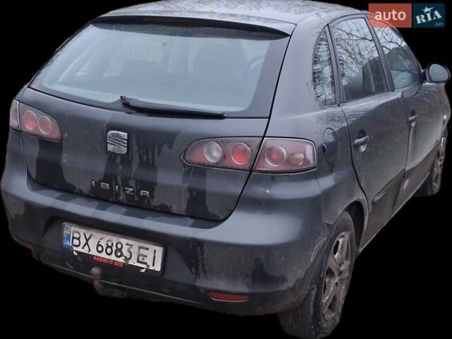 Серый Сеат Ибица, объемом двигателя 1.4 л и пробегом 192 тыс. км за 3000 $, фото 2 на Automoto.ua