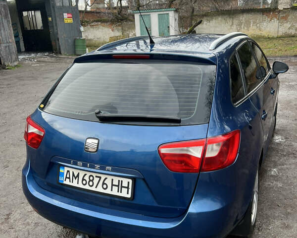 Синий Сеат Ибица, объемом двигателя 1.2 л и пробегом 240 тыс. км за 5000 $, фото 3 на Automoto.ua