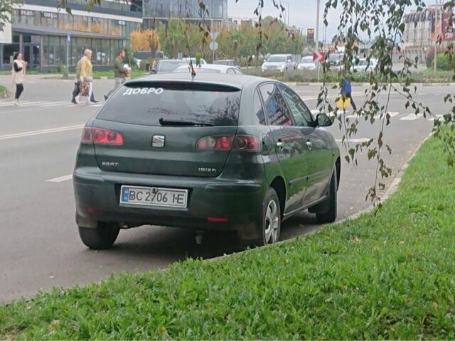 Зеленый Сеат Ибица, объемом двигателя 1.4 л и пробегом 218 тыс. км за 3350 $, фото 1 на Automoto.ua