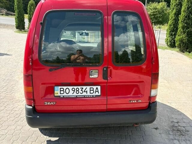 Красный Сеат Инка, объемом двигателя 1.4 л и пробегом 175 тыс. км за 1700 $, фото 5 на Automoto.ua