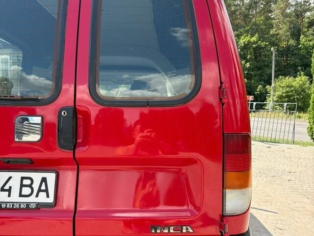 Червоний Сеат Inca, об'ємом двигуна 1.4 л та пробігом 175 тис. км за 1750 $, фото 14 на Automoto.ua