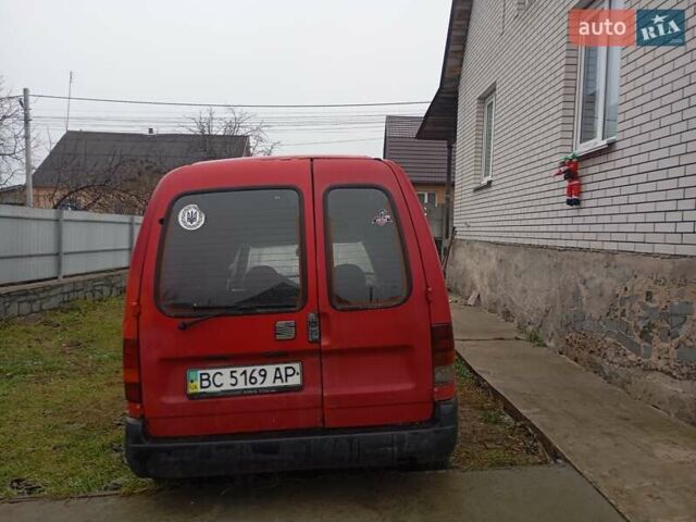 Червоний Сеат Inca, об'ємом двигуна 1.9 л та пробігом 289 тис. км за 1250 $, фото 7 на Automoto.ua