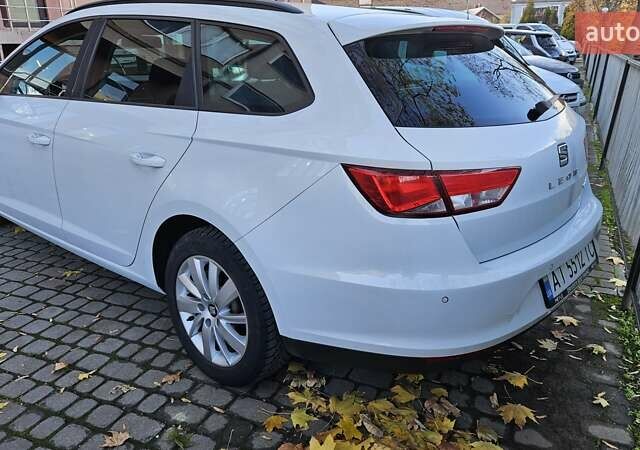 Сеат Леон 2014 в Ивано-Франковске на Automoto.ua Белый Сеат Леон, объемом двигателя 1.6 л и пробегом 307 тыс. км за 9200 $, фото 3 на Automoto.ua