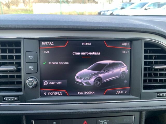 Білий Сеат Leon, об'ємом двигуна 1.6 л та пробігом 204 тис. км за 14200 $, фото 32 на Automoto.ua
