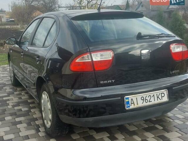 Чорний Сеат Leon, об'ємом двигуна 1.6 л та пробігом 216 тис. км за 4100 $, фото 11 на Automoto.ua