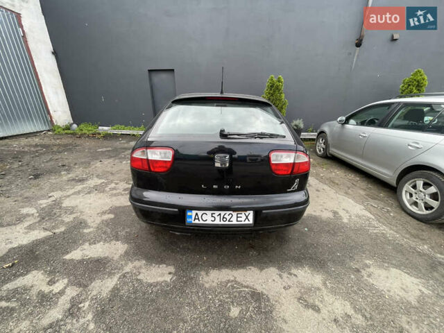 Черный Сеат Леон, объемом двигателя 1.6 л и пробегом 299 тыс. км за 3750 $, фото 4 на Automoto.ua