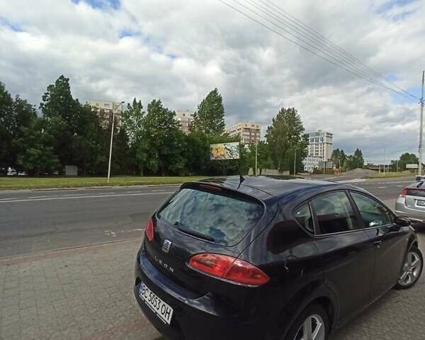 Черный Сеат Леон, объемом двигателя 1.6 л и пробегом 181 тыс. км за 5500 $, фото 4 на Automoto.ua