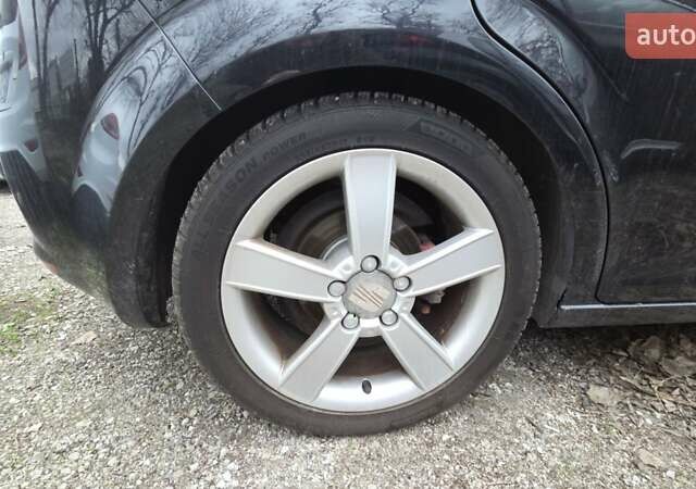 Черный Сеат Леон, объемом двигателя 1.6 л и пробегом 246 тыс. км за 5800 $, фото 6 на Automoto.ua