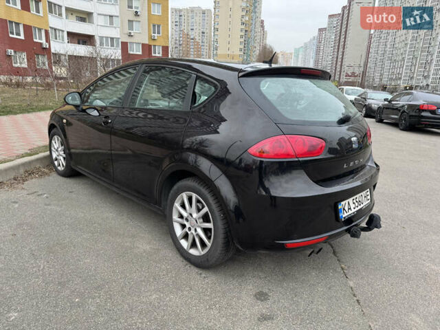 Чорний Сеат Leon, об'ємом двигуна 2 л та пробігом 236 тис. км за 8700 $, фото 7 на Automoto.ua