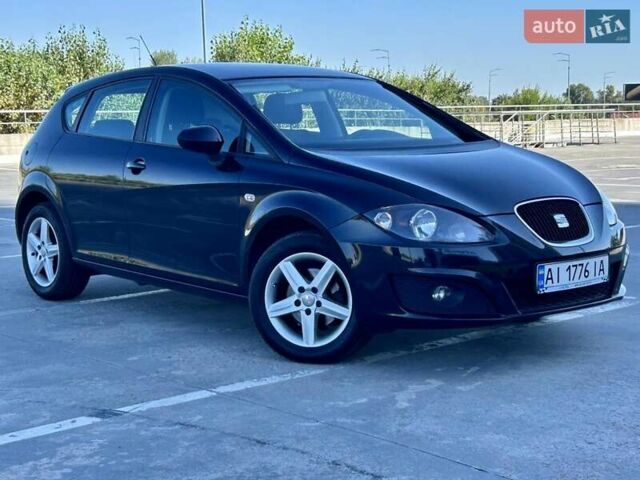 Черный Сеат Леон, объемом двигателя 1.39 л и пробегом 90 тыс. км за 9300 $, фото 1 на Automoto.ua