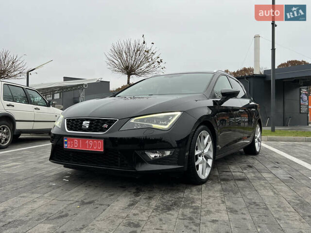 Чорний Сеат Leon, об'ємом двигуна 2 л та пробігом 202 тис. км за 14200 $, фото 1 на Automoto.ua