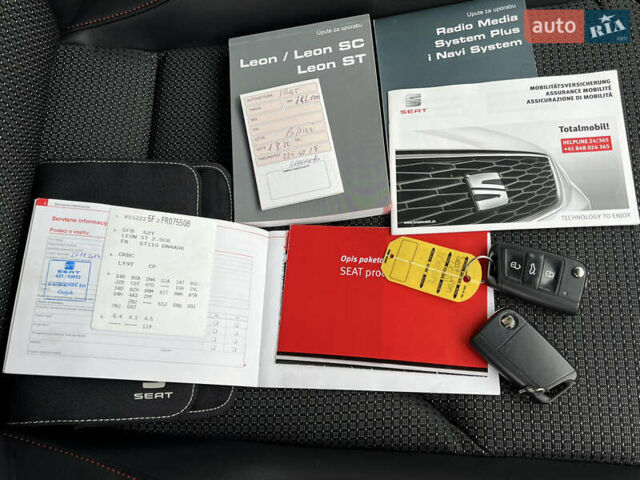 Чорний Сеат Leon, об'ємом двигуна 2 л та пробігом 202 тис. км за 14200 $, фото 173 на Automoto.ua
